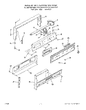 Part Location Diagram of 288557 Whirlpool Push Switch - Fluorescent Light