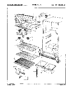 03 - Fresh Food Compartment Diagram and Parts List for RB15HA-1A  Whirlpool Refrigerator