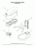 Part Location Diagram of WPW10402986 Whirlpool Base