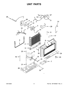 Part Location Diagram of W11648060 Whirlpool HARNS-WIRE