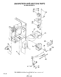 MAGNETRON AND AIR FLOW Diagram and Parts List for RM778PXT3  Whirlpool Microwave Oven Combo