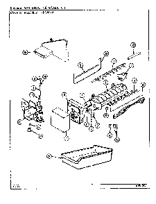 06 - Optional Ice Maker Kit Diagram and Parts List for RB234RA  Whirlpool Refrigerator