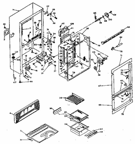 Part Location Diagram of 512525 Whirlpool Switch