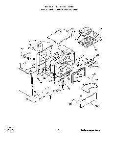 Body Diagram and Parts List for 2413*0A  Roper Range