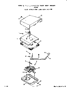 Power Lock Diagram and Parts List for F8957*0  Roper Range