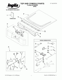 Part Location Diagram of W10252321 Whirlpool PANEL-CNTL
