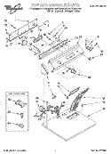 Part Location Diagram of 3393811 Whirlpool WIRE