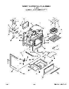 Body Diagram and Parts List for F5357*0  Roper Range