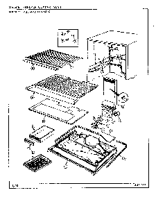 02 - Freezer Compartment Diagram and Parts List for RB234PA  Whirlpool Refrigerator