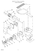 Part Location Diagram of LIT4320698 Whirlpool Installation Instructions