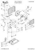 Part Location Diagram of LIT1158310 Whirlpool Tech Sheet