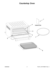 Part Location Diagram of W11545489 Whirlpool BASKET