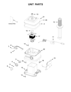 Part Location Diagram of W10860207 Whirlpool CORD-POWER