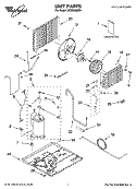 Part Location Diagram of 8209255 Whirlpool Use & Care Guide