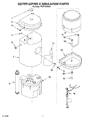 SECTION Diagram and Parts List for FHWT160JXX0  Whirlpool Miscellaneous