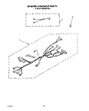 WIRING HARNESS Diagram and Parts List for KEBI100YWH0  KitchenAid Wall Oven