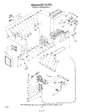 ICE MAKER Diagram and Parts List for KSRF26DSWHY1  KitchenAid Refrigerator