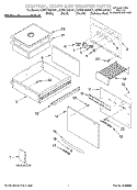 SECTION Diagram and Parts List for KEWD105HSS1  KitchenAid Warming Drawer