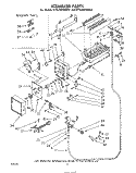 ICE MAKER , NOT ILLUSTRATED Diagram and Parts List for ET16JM1MWR2  Whirlpool Refrigerator