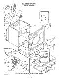 SECTION Diagram and Parts List for LE5800XSW1  Whirlpool Dryer