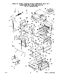 Section 4 Diagram and Parts List for 1893*0A  Roper Range