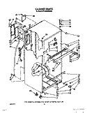 Part Location Diagram of 1109361 Whirlpool GOLDEN WHEAT
