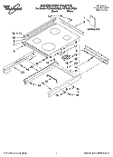Part Location Diagram of 9761381 Whirlpool Tech Sheet