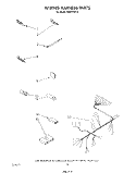 WIRING HARNESS Diagram and Parts List for DU8570XT0  Whirlpool Dishwasher