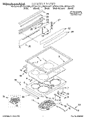 COOKTOP Diagram and Parts List for KERC607GAL1  KitchenAid Range