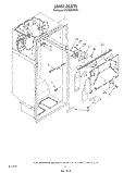 LINER Diagram and Parts List for ET20GMXTF01  Whirlpool Refrigerator