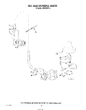 FILL AND OVERFILL Diagram and Parts List for KUDD210T0  KitchenAid Dishwasher