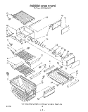 FREEZER LINER Diagram and Parts List for KSRF22DSWHY1  KitchenAid Refrigerator