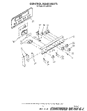 Part Location Diagram of 3148833 Whirlpool Panel, Control