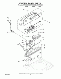 Part Location Diagram of W10307472 Whirlpool HARNS-WIRE