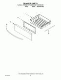 Part Location Diagram of W10347685 Whirlpool PANEL-DRWR