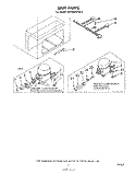 SECTION Diagram and Parts List for EH15EFXPW2  Whirlpool Freezer