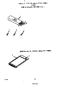Wire Harness And Components Diagram and Parts List for F9757*0  Roper Range