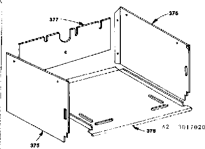 Optional Liner Kit Diagram and Parts List for 1553017020  Kenmore Range