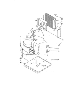 Unit Diagram and Parts List for BR51IMWA0  Whirlpool Ice Maker