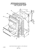 REFRIGERATOR DOOR , LIT/OPTIONAL Diagram and Parts List for ET18NKXXG00  Whirlpool Refrigerator