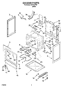Part Location Diagram of 9758161 Whirlpool Switch, Door