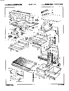 03 - Fresh Food Compartment Diagram and Parts List for RB21HA-3A  Whirlpool Refrigerator