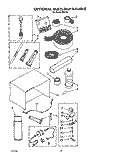 OPTIONAL Diagram and Parts List for BFRH183  Whirlpool Air Conditioner