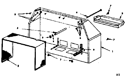 Part Location Diagram of Y10439 Maytag Transition