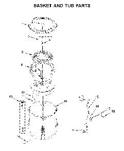 Part Location Diagram of W11233065 Whirlpool CAP
