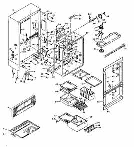 Part Location Diagram of 532506 Whirlpool Trim