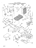 UNIT Diagram and Parts List for KSRS22QGWH02  KitchenAid Refrigerator