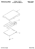 SECTION Diagram and Parts List for KECG023BXX0  KitchenAid Cooktop