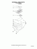 Part Location Diagram of W10204409 Whirlpool TRAY-DRIP