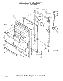 Part Location Diagram of LIT879950 Whirlpool Parts List